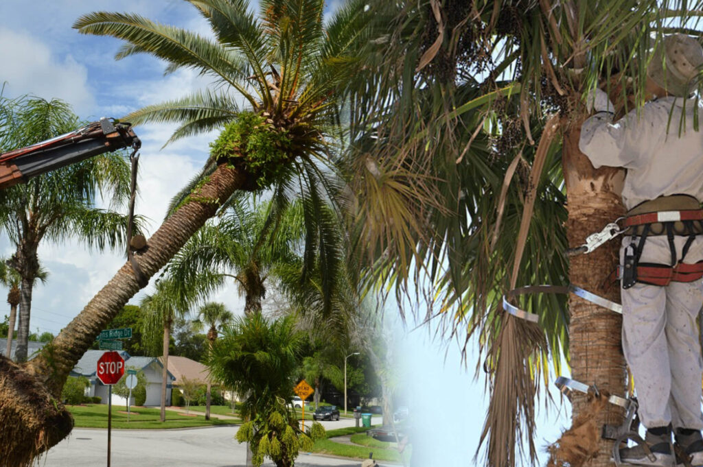 Palm Tree Trimming & Palm Tree Removal Affordable-Pro Tree Trimming & Removal Team of Lake Worth